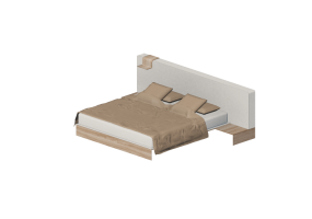 Letti 3D - Letto matrimoniale - Artzzi - Gap
