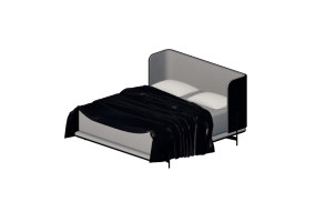 Letti 3D - Letto matrimoniale - Artzzi - 4hug