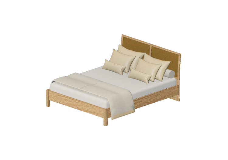 Camas 3D - Cama de casal - Artzzi - Bali - ARTZZI Camas 3D - Cama de casal - Artzzi - Bali - ARTZZI