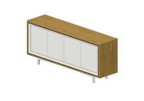 Wardrobes and Cabinets 3D - Wooden Cabinet - Artzzi - Strike