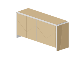 3D Schr&auml;nke und Kommoden - Holzschrank - Artzzi - Maceio