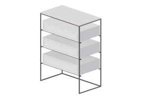 Armoires 3D - Meuble en bois - Artzzi - Comoda Gt
