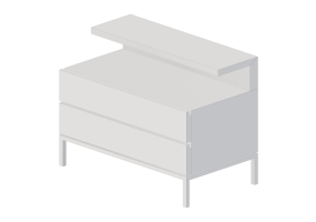 3D Schr&auml;nke und Kommoden - Holzschrank - Artzzi - Mudo 12-2