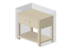 3D Schr&auml;nke und Kommoden - Holzschrank - Artzzi - Mudo vidro