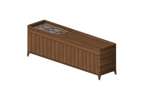 Wardrobes and Cabinets 3D - Wooden sideboard - Artzzi - Thae