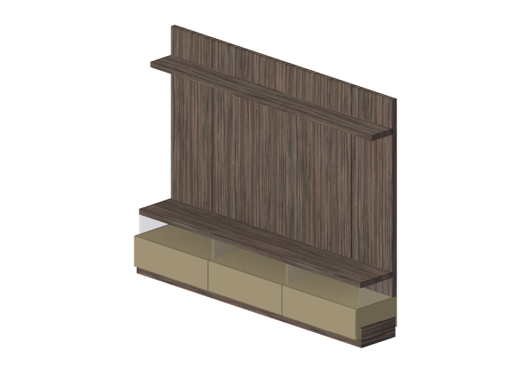 3D Wall Cabinet - Wooden wall cabinet - Artzzi - Mallow -... 3D Wall Cabinet - Wooden wall cabinet - Artzzi - Mallow -...