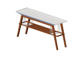M&oacute;veis 3D - M&oacute;vel de madeira - Artzzi - Pencil