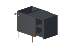 Muebles 3D - Mueble de bar en pl&aacute;stico - Artzzi - Rochenha
