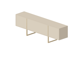 3D M&ouml;bel - Buffet aus lackiertem Holz - Artzzi - Line
