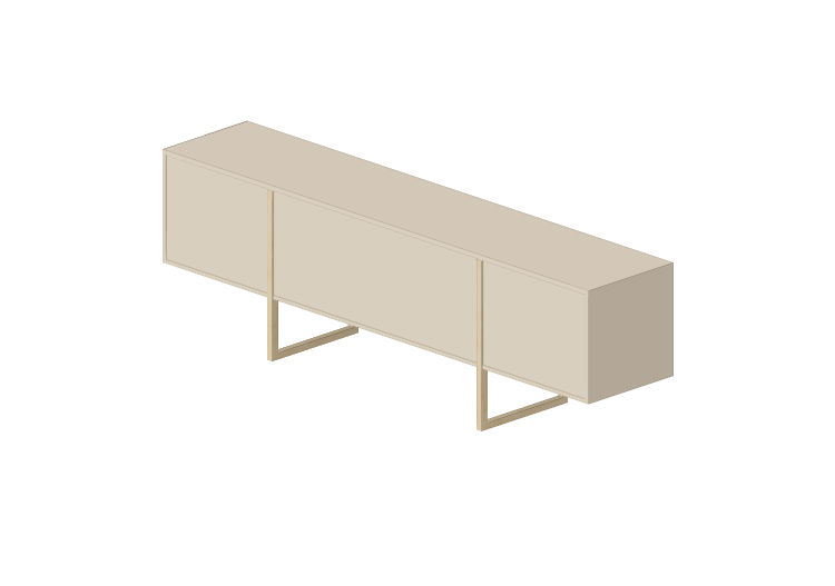 Mobili 3D - Buffet in legno laccato - Artzzi - Line -... Mobili 3D - Buffet in legno laccato - Artzzi - Line -...