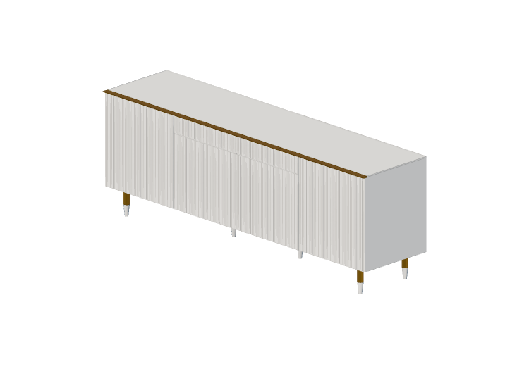 Meubles 3D - Buffet en bois laqué - Artzzi - Mies - ARTZZI Meubles 3D - Buffet en bois laqué - Artzzi - Mies - ARTZZI