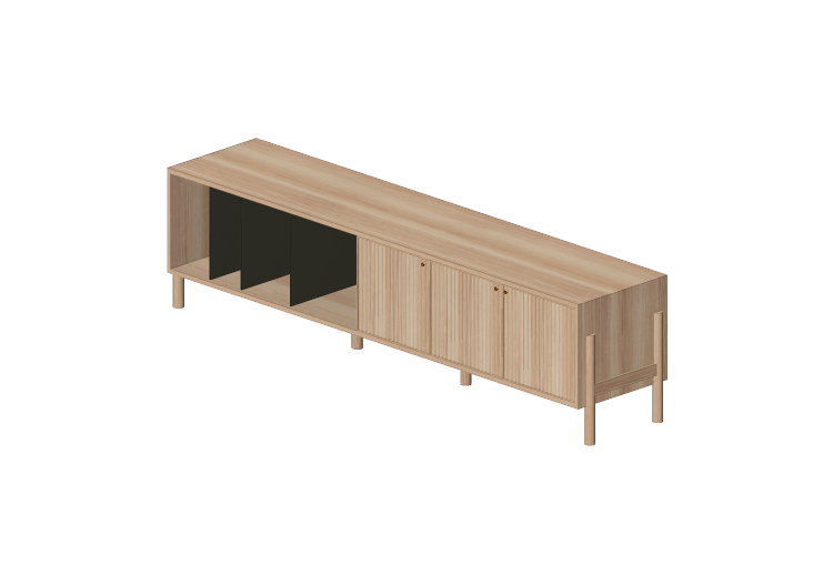Mobili 3D - Buffet in legno - Artzzi - Bonfirm - ARTZZI Mobili 3D - Buffet in legno - Artzzi - Bonfirm - ARTZZI