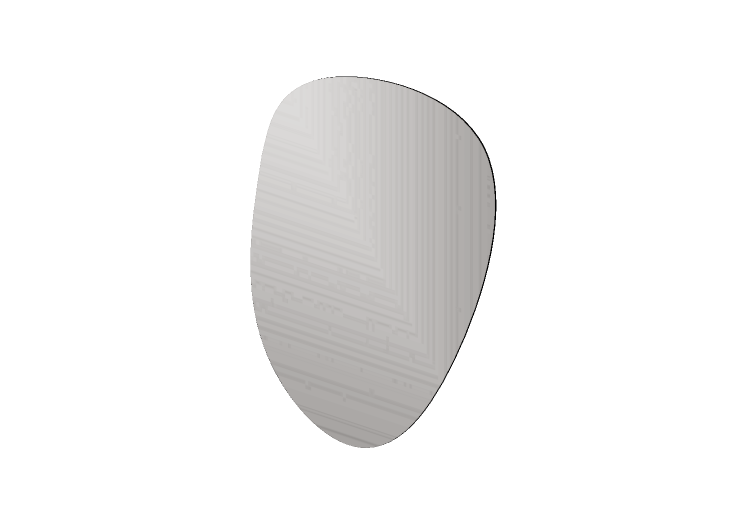 3D Accessories - Mirror - Artzzi - Stone - ARTZZI 3D Accessories - Mirror - Artzzi - Stone - ARTZZI