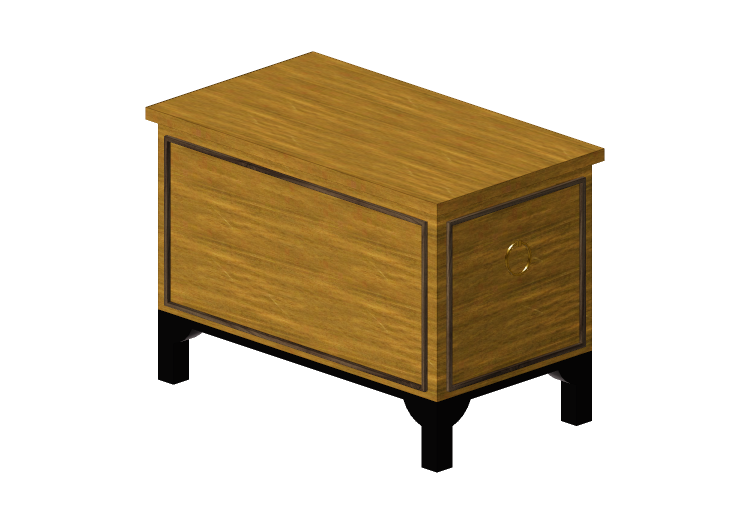 Accesorios 3D - Baul de madera - Artzzi - Tay - ARTZZI Accesorios 3D - Baul de madera - Artzzi - Tay - ARTZZI