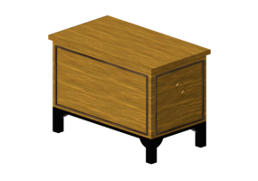 Accessoires 3D - Coffre en bois - Artzzi - Tay