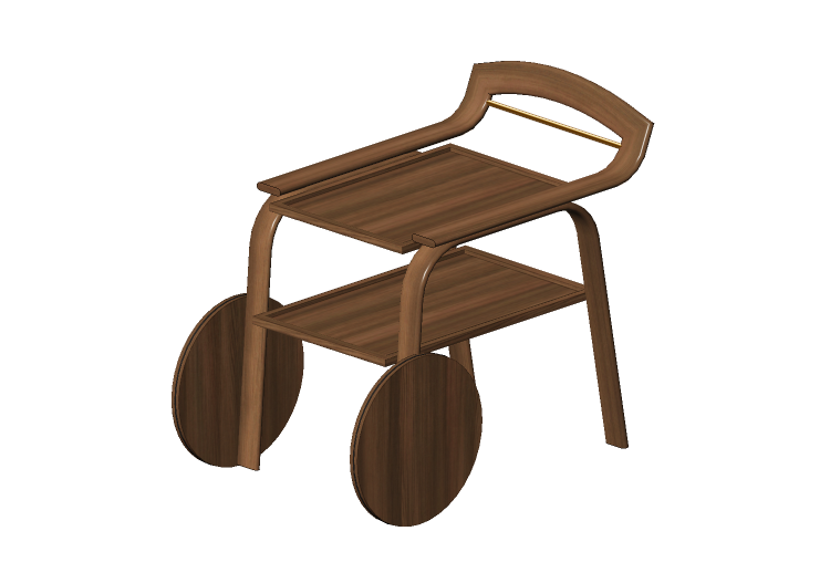 Accessoires 3D - Chariot à bar en bois - Artzzi - Beak -... Accessoires 3D - Chariot à bar en bois - Artzzi - Beak -...