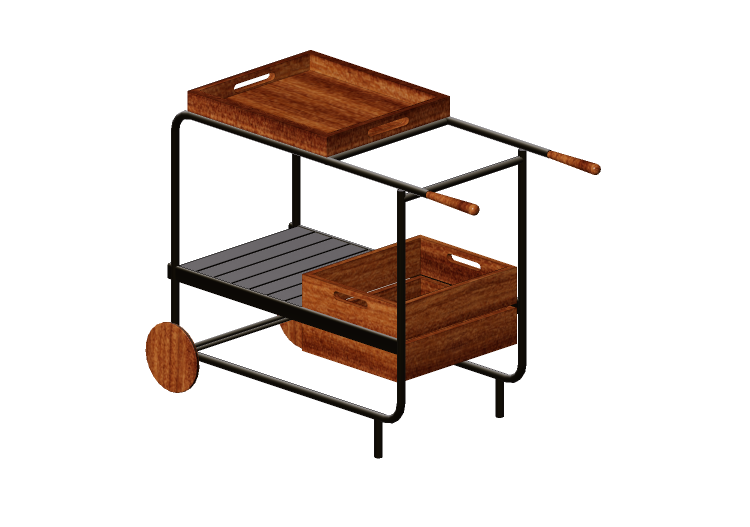 3D Zubehör - Barwagen aus Holz - Artzzi - Axys - ARTZZI 3D Zubehör - Barwagen aus Holz - Artzzi - Axys - ARTZZI