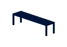 Panche 3D - Panca in legno - Artzzi - Lins
