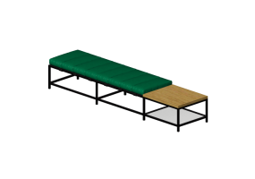 Panche 3D - Panca in legno - Artzzi - Goma