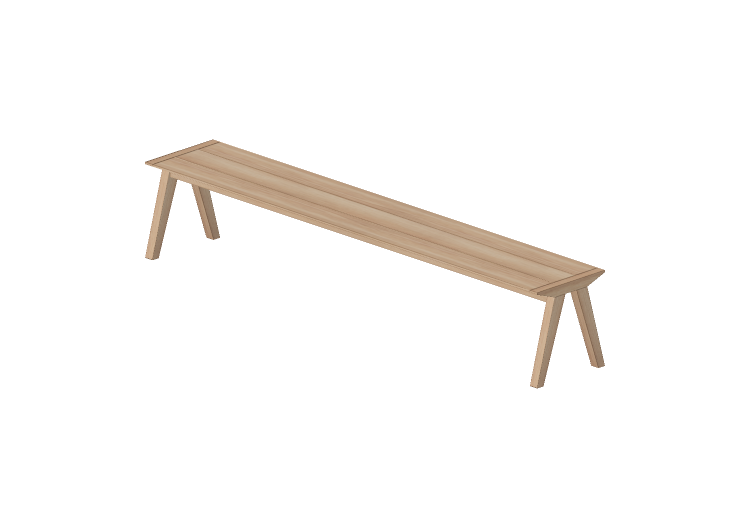 Panche 3D - Panca in legno - Artzzi - Diamantina - ARTZZI Panche 3D - Panca in legno - Artzzi - Diamantina - ARTZZI