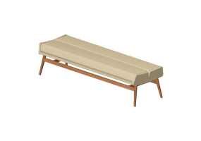 3D Benches - Fabric bench - Artzzi - Inga