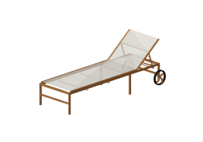 Butacas y Camillas 3D - Chaise de madera - Artzzi - Panama