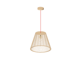 L&aacute;mpara colgante 3D - L&aacute;mpara suspendida de madera - Avant Lux - Oka