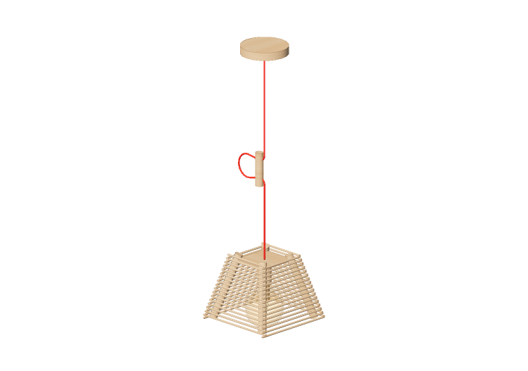 Lampe à suspension 3D - Lampe à suspension en bois - Avant... Lampe à suspension 3D - Lampe à suspension en bois - Avant...