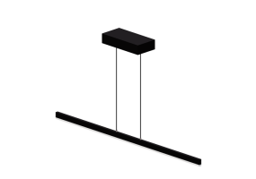 Lampada a sospensione 3D - Lampada pendente - Avant Lux - Asta retta