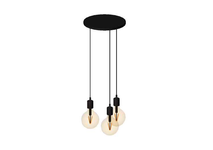 Lampada a sospensione 3D - Lampada pendente in plastica -... Lampada a sospensione 3D - Lampada pendente in plastica -...