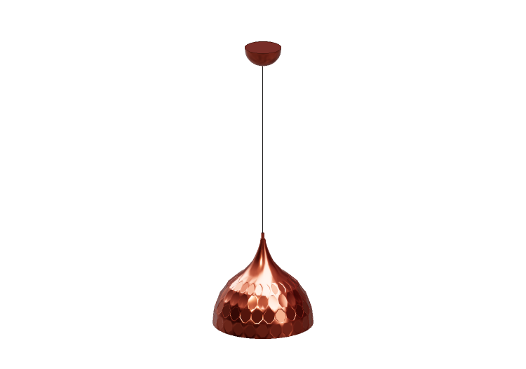 Lampada a sospensione 3D - Lampada pendente in metallo -... Lampada a sospensione 3D - Lampada pendente in metallo -...