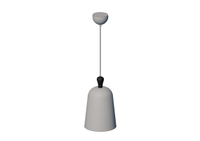 L&acirc;mpada pingente 3D - Lumin&aacute;ria pendente de pl&aacute;stico - Avant Lux - Bell