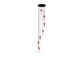 3D Ceiling Lamp - Metal suspended lamp - Avant Lux - Aldebaran
