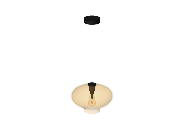 Lampada a sospensione 3D - Lampada pendente in vetro -... Lampada a sospensione 3D - Lampada pendente in vetro -...