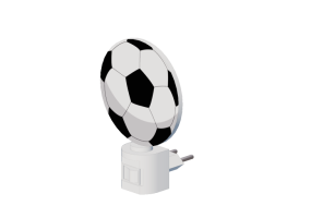 L&aacute;mpara de pared 3D - Luz nocturna para ni&ntilde;os - Avant Lux - Pallone