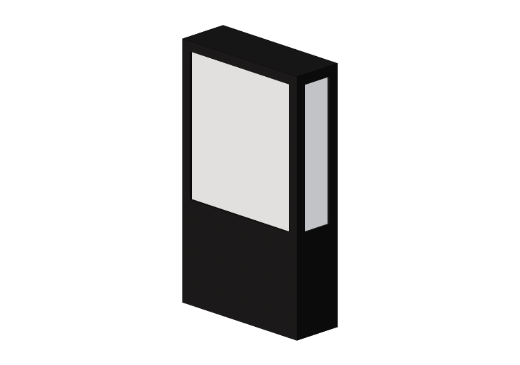 Lampada da parete 3D - Applique da esterno - Avant Lux -... Lampada da parete 3D - Applique da esterno - Avant Lux -...
