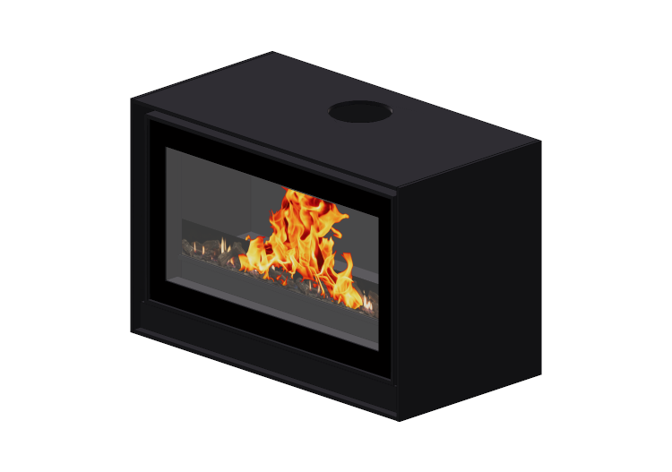Chimeneas y Ductos 3D - Chimenea de leña - Barbas Bellfires... Chimeneas y Ductos 3D - Chimenea de leña - Barbas Bellfires...