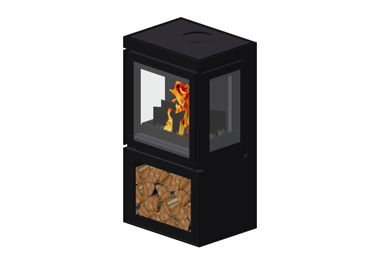 Chimeneas y Ductos 3D - Chimenea de leña - Barbas Bellfires... Chimeneas y Ductos 3D - Chimenea de leña - Barbas Bellfires...