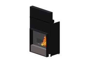 3D Kamine und Schornsteine - Holzkamin - Barbas Bellfires - Evolux