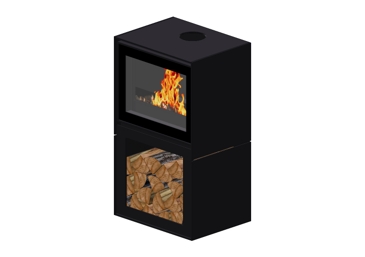 Chimeneas y Ductos 3D - Chimenea de leña - Barbas Bellfires... Chimeneas y Ductos 3D - Chimenea de leña - Barbas Bellfires...