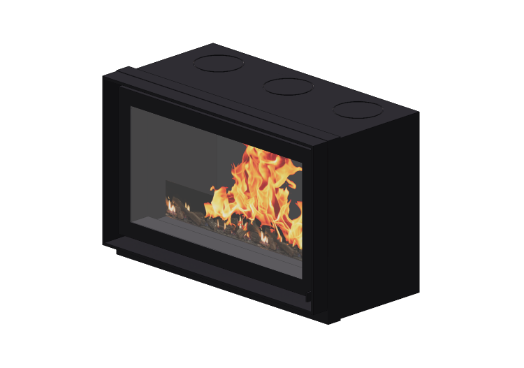 Chimeneas y Ductos 3D - Chimenea de leña - Barbas Bellfires... Chimeneas y Ductos 3D - Chimenea de leña - Barbas Bellfires...