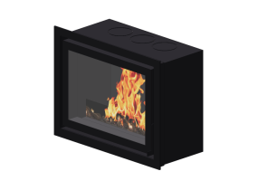 Chimeneas y Ductos 3D - Chimenea de le&ntilde;a - Barbas Bellfires - Unilux