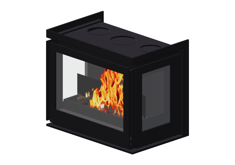 Chimeneas y Ductos 3D - Chimenea de leña - Barbas Bellfires... Chimeneas y Ductos 3D - Chimenea de leña - Barbas Bellfires...