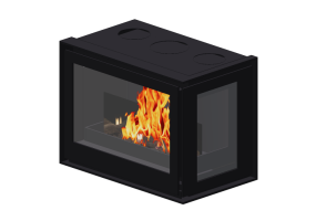 3D Kamine und Schornsteine - Holzkamin - Barbas Bellfires - Unilux