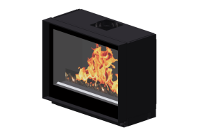 Chimeneas y Ductos 3D - Chimenea de gas - Barbas Bellfires - Smart Bell