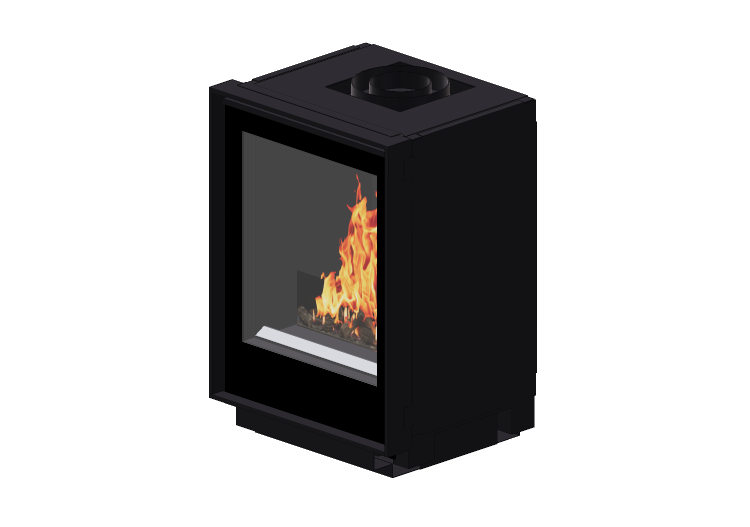 Chimneys and chimney pots 3D - Gas fireplace - Barbas... Chimneys and chimney pots 3D - Gas fireplace - Barbas...