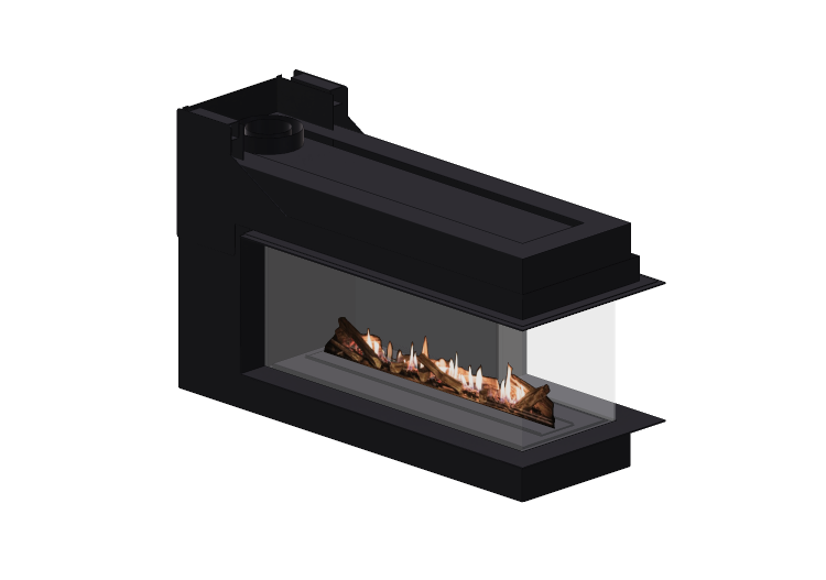 Chimeneas y Ductos 3D - Chimenea de gas - Barbas Bellfires... Chimeneas y Ductos 3D - Chimenea de gas - Barbas Bellfires...