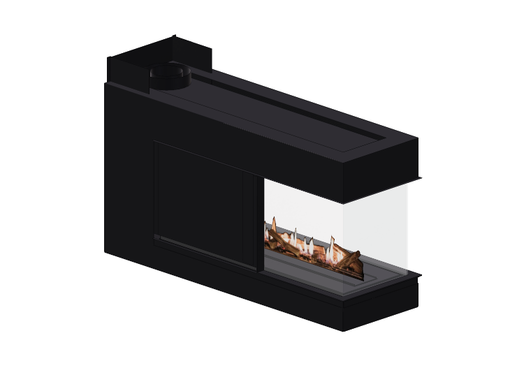 Camini 3D - Caminetto a gas - Barbas Bellfires - Room... Camini 3D - Caminetto a gas - Barbas Bellfires - Room...