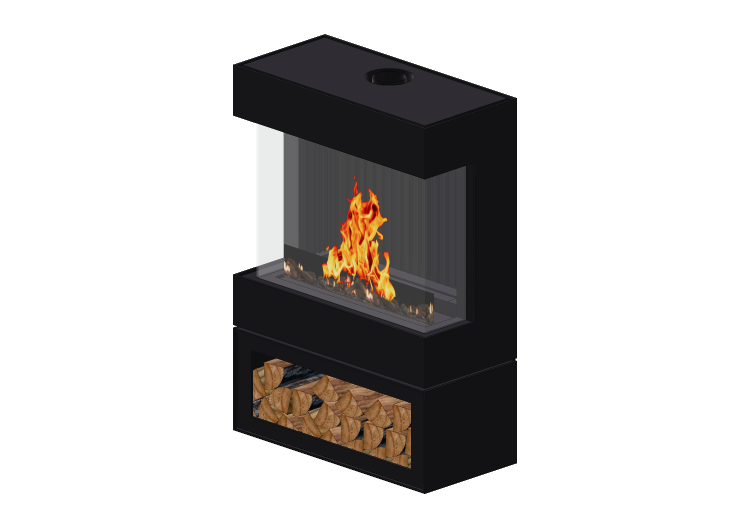Foyers et Cheminées 3D - Cheminée à gaz - Barbas Bellfires... Foyers et Cheminées 3D - Cheminée à gaz - Barbas Bellfires...