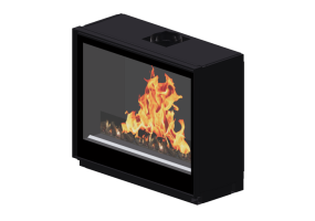 3D Kamine und Schornsteine - Gaskamin - Barbas Bellfires - Smart Bell